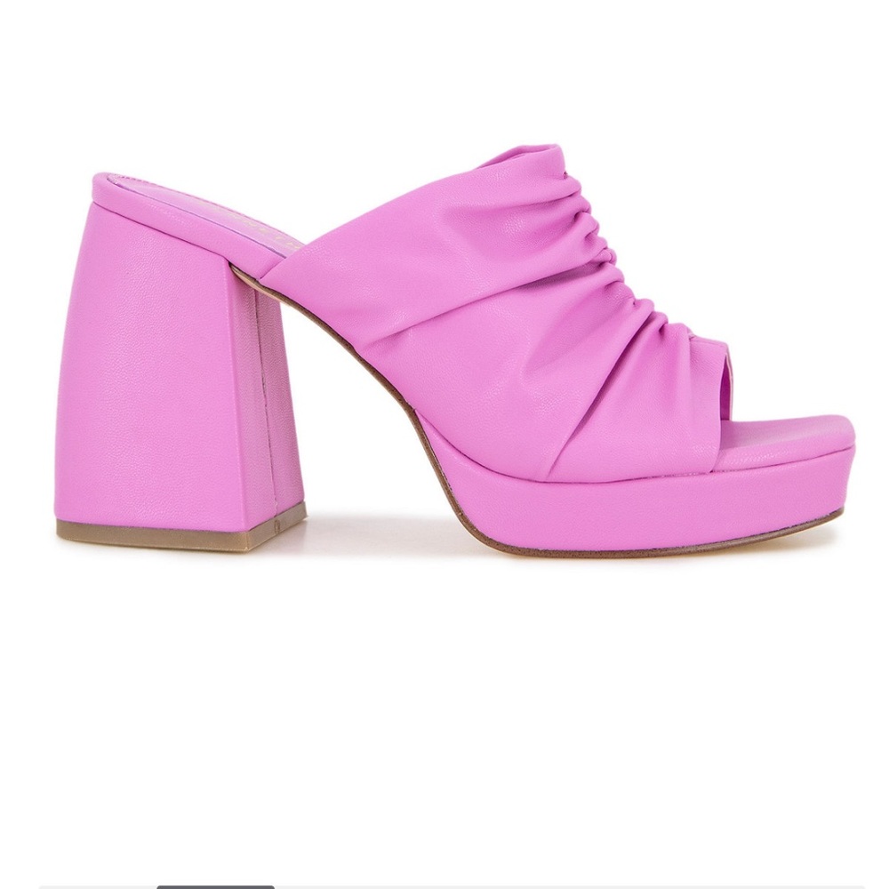 NEW Kenneth Cole New York Anika platform mule sandals size 8.5